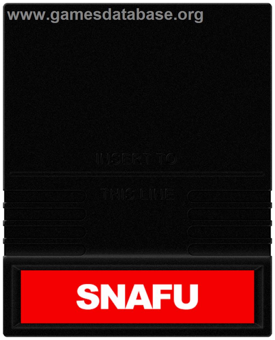 Snafu - Mattel Intellivision - Artwork - Cartridge
