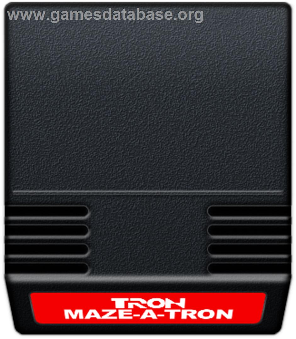 TRON: Maze-A-Tron - Mattel Intellivision - Artwork - Cartridge