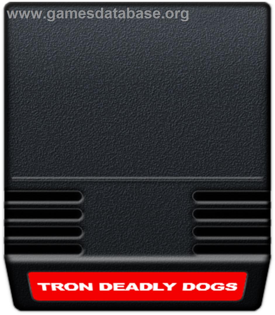 Tron: Deadly Discs - Mattel Intellivision - Artwork - Cartridge