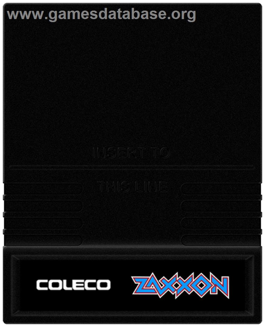 Zaxxon - Mattel Intellivision - Artwork - Cartridge
