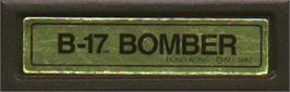 Top of cartridge artwork for B-17 Bomber on the Mattel Intellivision.