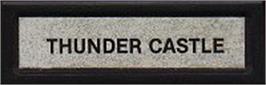 Top of cartridge artwork for Thunder Castle on the Mattel Intellivision.