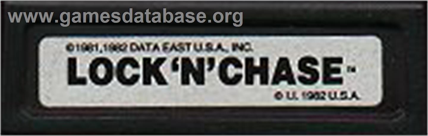 Lock'n'Chase - Mattel Intellivision - Artwork - Cartridge Top