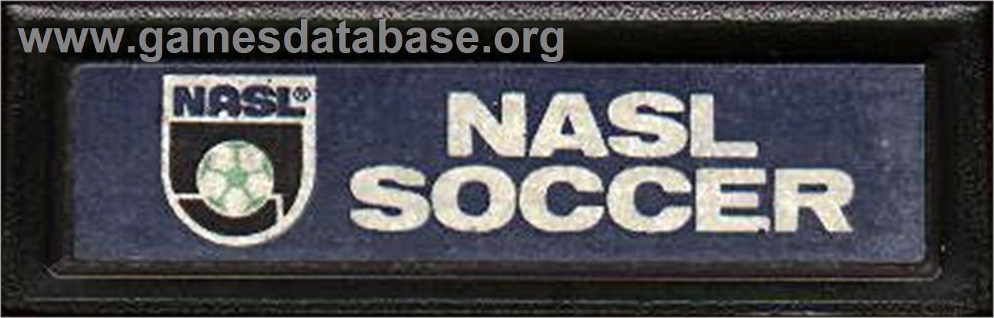 NASL Soccer - Mattel Intellivision - Artwork - Cartridge Top