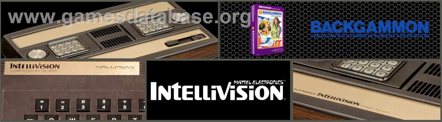 ABPA Backgammon - Mattel Intellivision - Artwork - Marquee
