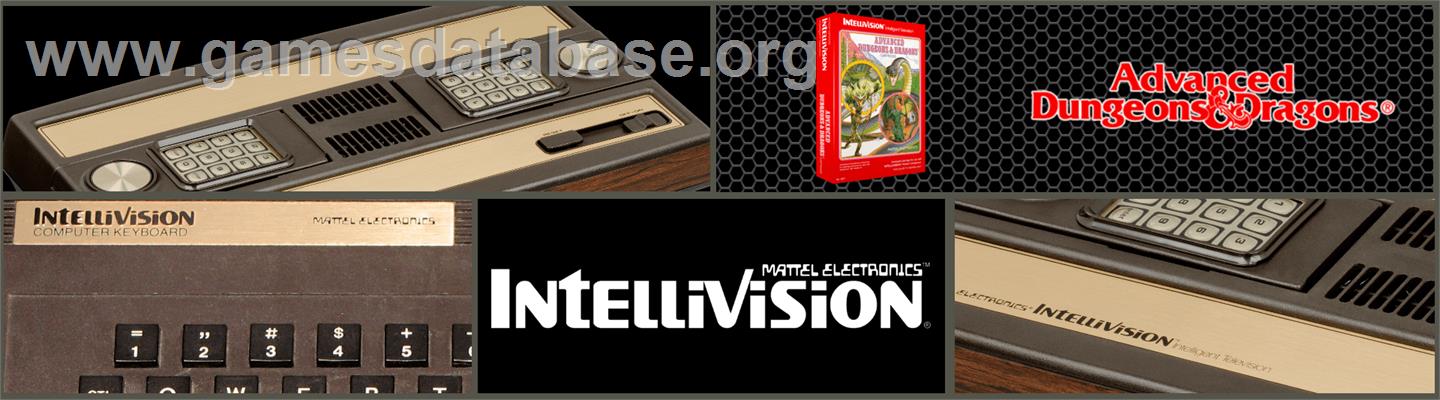 Advanced Dungeons & Dragons: Cloudy Mountain - Mattel Intellivision - Artwork - Marquee