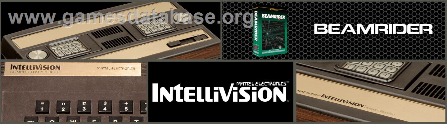 Beamrider - Mattel Intellivision - Artwork - Marquee