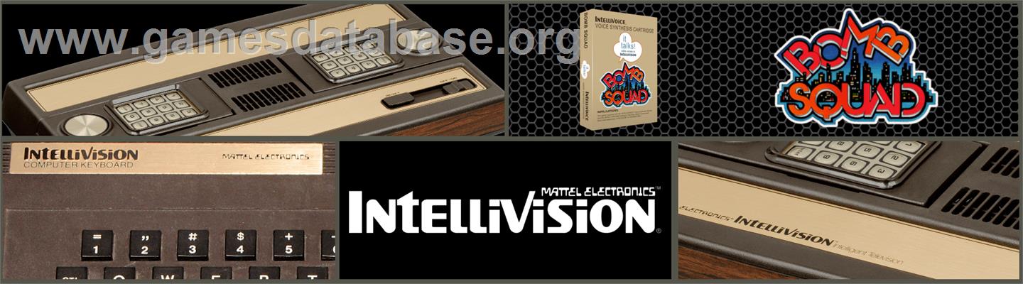 Bomb Squad - Mattel Intellivision - Artwork - Marquee