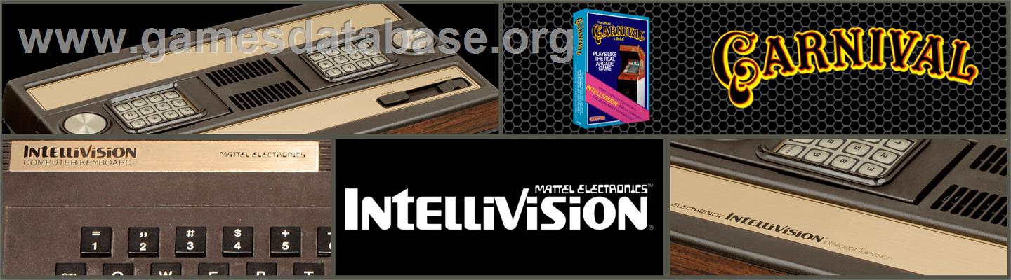 Carnival - Mattel Intellivision - Artwork - Marquee