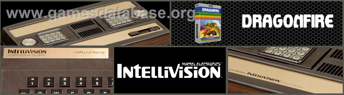 Dragonfire - Mattel Intellivision - Artwork - Marquee