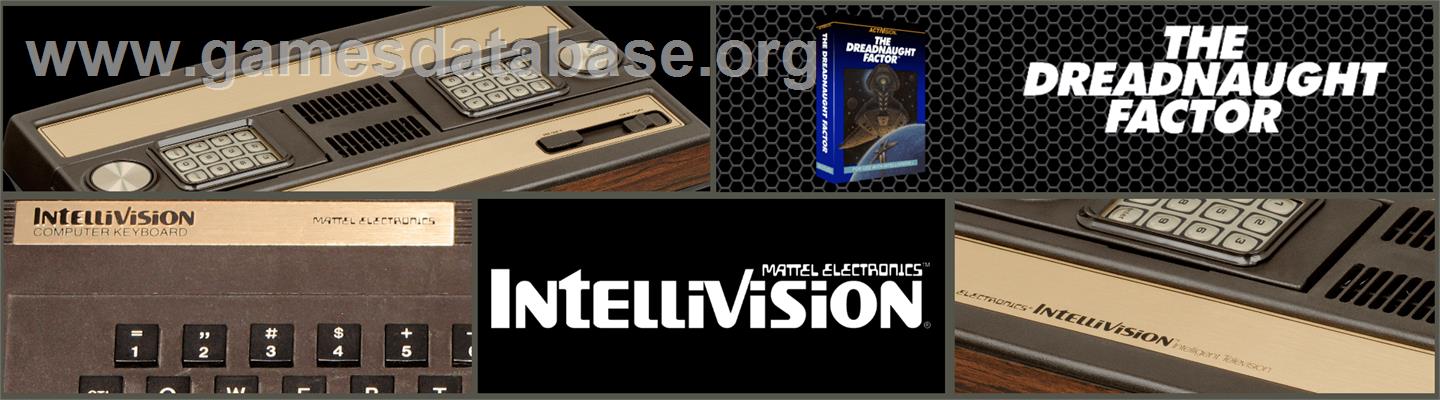 Dreadnaught Factor - Mattel Intellivision - Artwork - Marquee