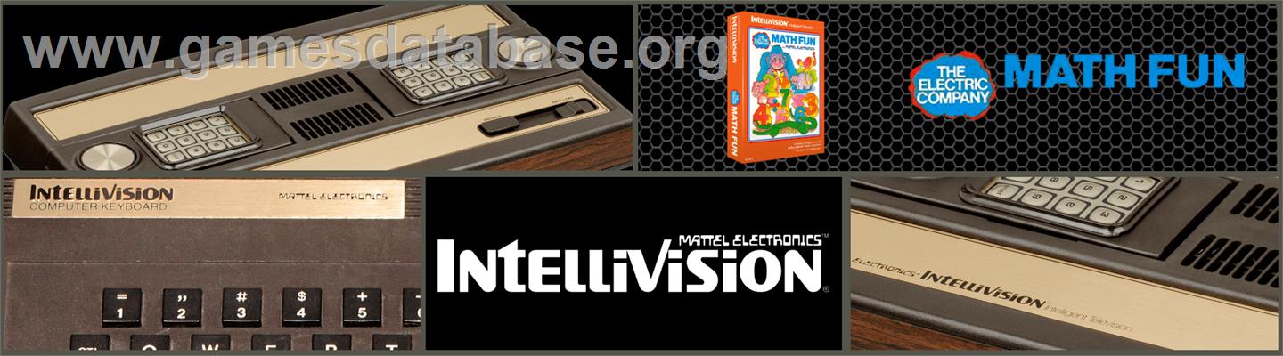 Electric Company: Math Fun - Mattel Intellivision - Artwork - Marquee