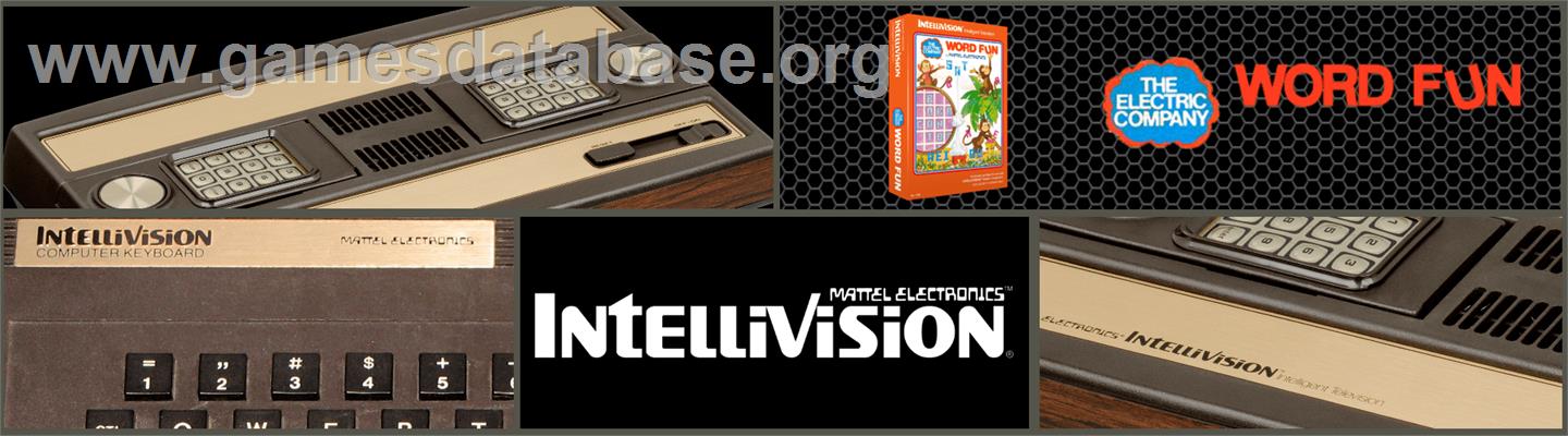 Electric Company: Word Fun - Mattel Intellivision - Artwork - Marquee
