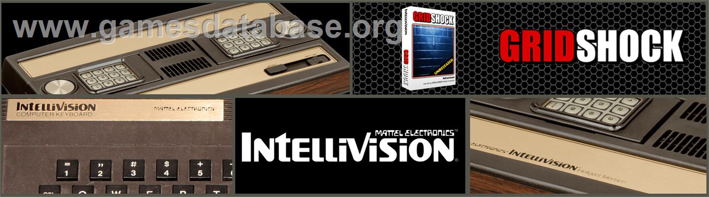 Grid Shock - Mattel Intellivision - Artwork - Marquee