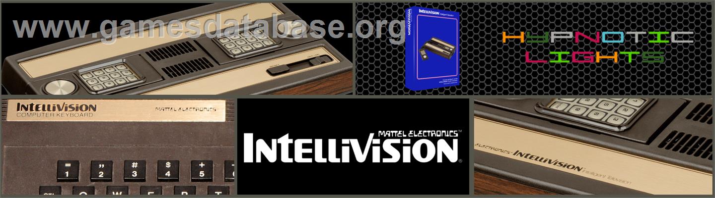 Hypnotic Lights - Mattel Intellivision - Artwork - Marquee