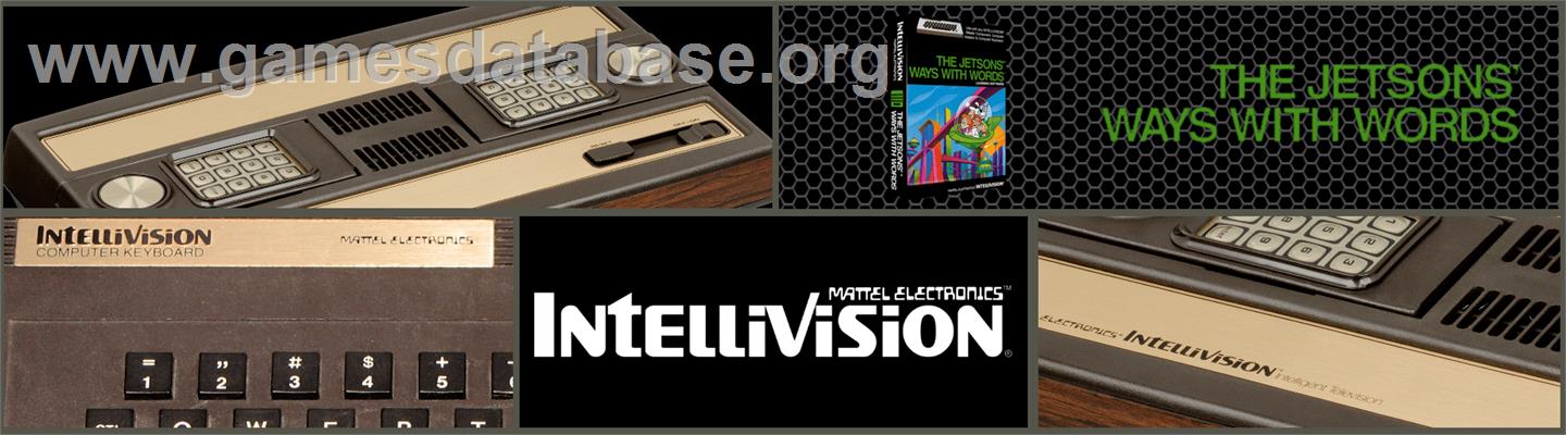 Jetsons' Ways With Words - Mattel Intellivision - Artwork - Marquee
