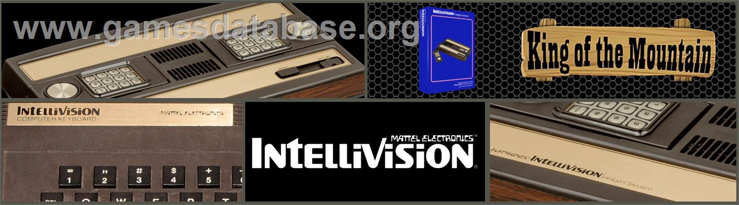 King of the Mountain - Mattel Intellivision - Artwork - Marquee