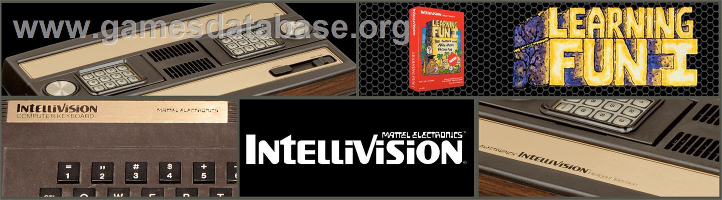 Learning Fun I - Math Master Factor Fun - Mattel Intellivision - Artwork - Marquee