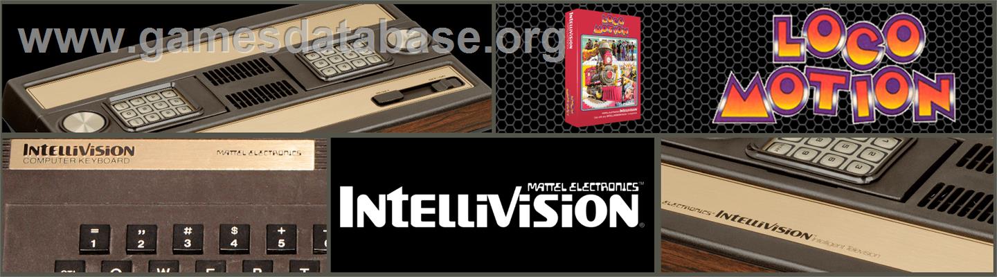 Loco-Motion - Mattel Intellivision - Artwork - Marquee