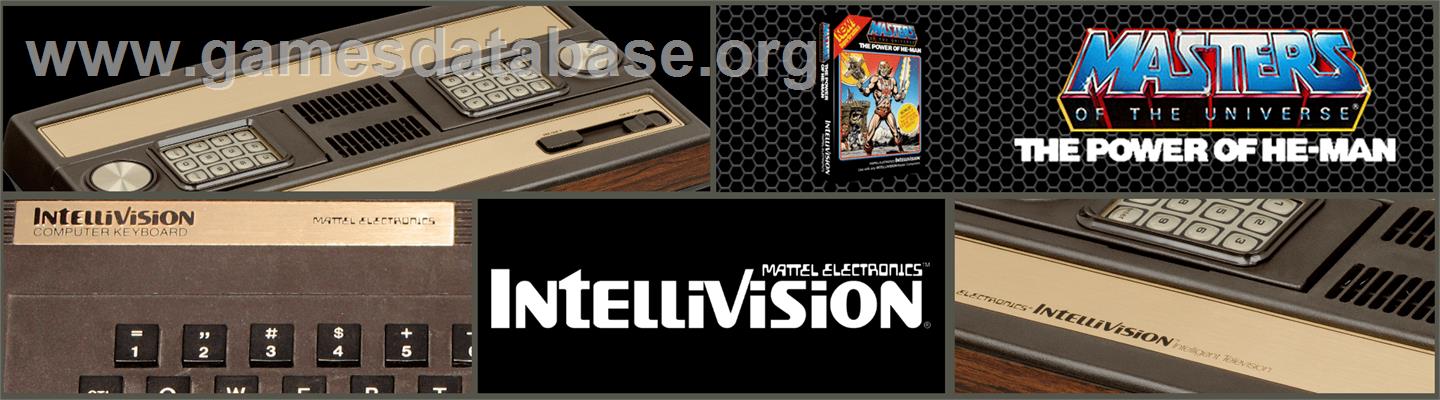 Masters of the Universe: The Power of He-Man - Mattel Intellivision - Artwork - Marquee