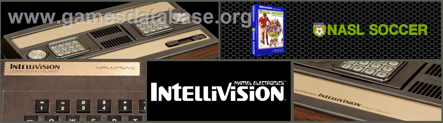 Nasl Soccer - Mattel Intellivision - Artwork - Marquee