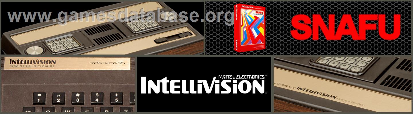 Snafu - Mattel Intellivision - Artwork - Marquee