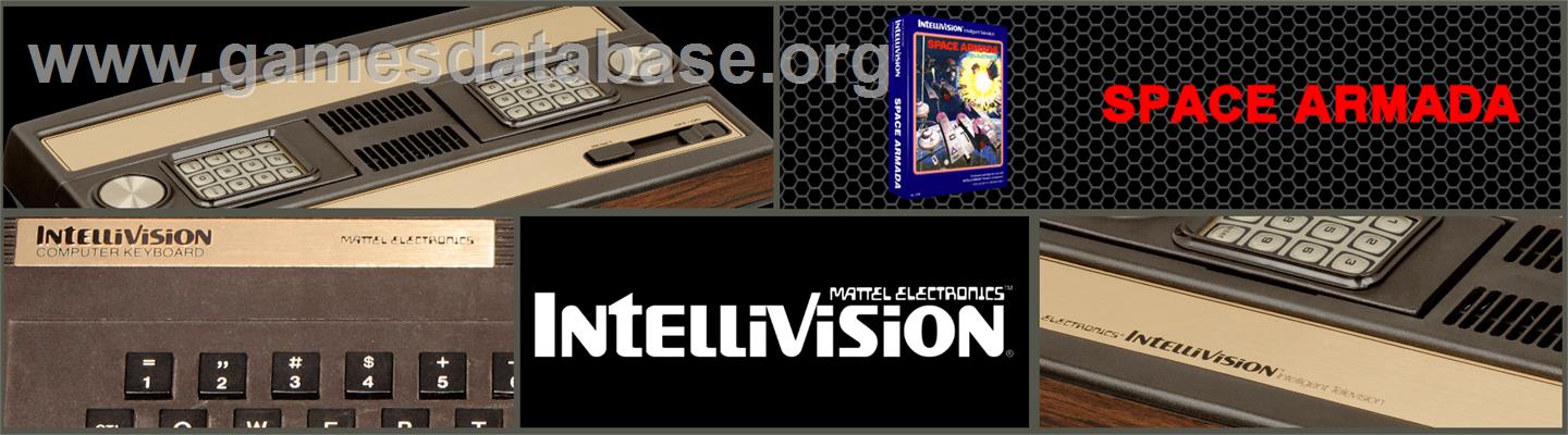 Space Armada - Mattel Intellivision - Artwork - Marquee