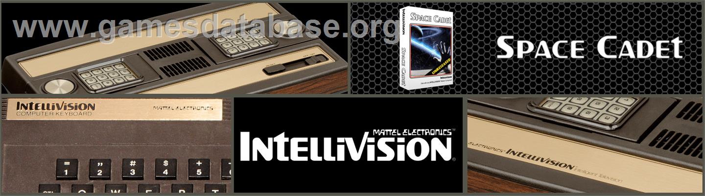 Space Cadet - Mattel Intellivision - Artwork - Marquee