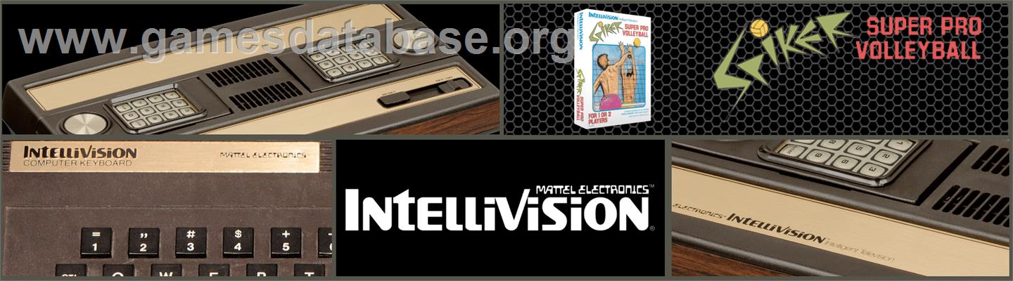 Spiker - Mattel Intellivision - Artwork - Marquee