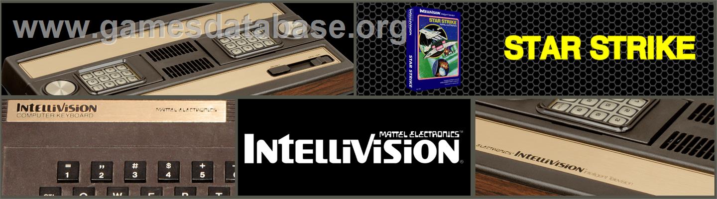 Star Strike - Mattel Intellivision - Artwork - Marquee