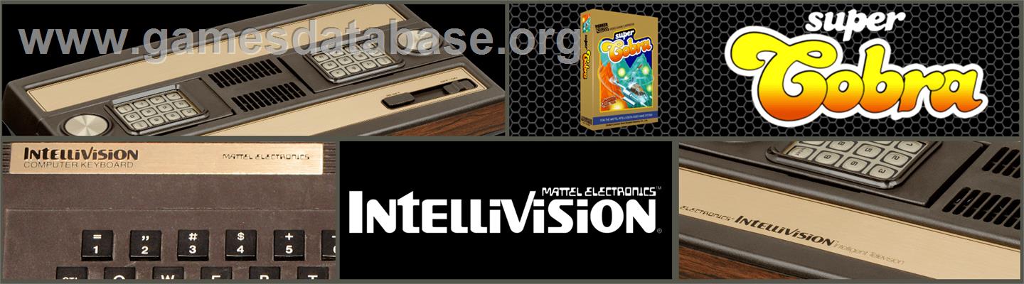 Super Cobra - Mattel Intellivision - Artwork - Marquee