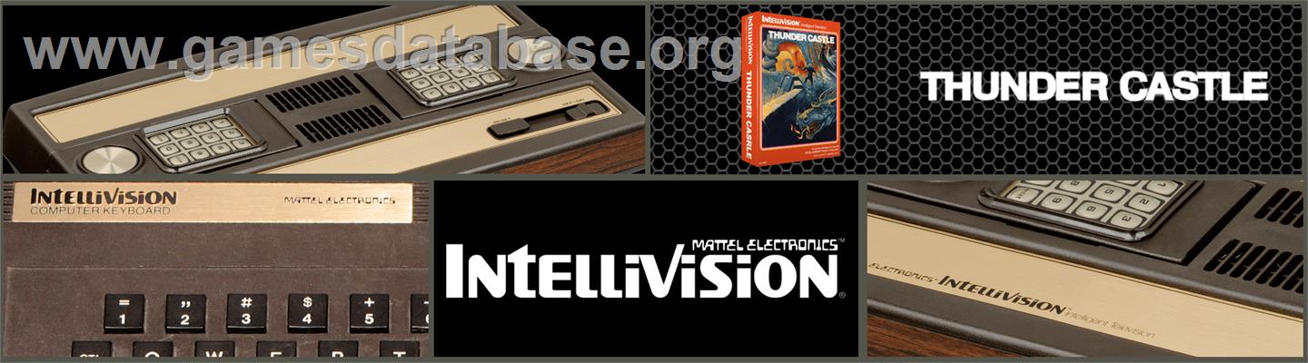 Thunder Castle - Mattel Intellivision - Artwork - Marquee