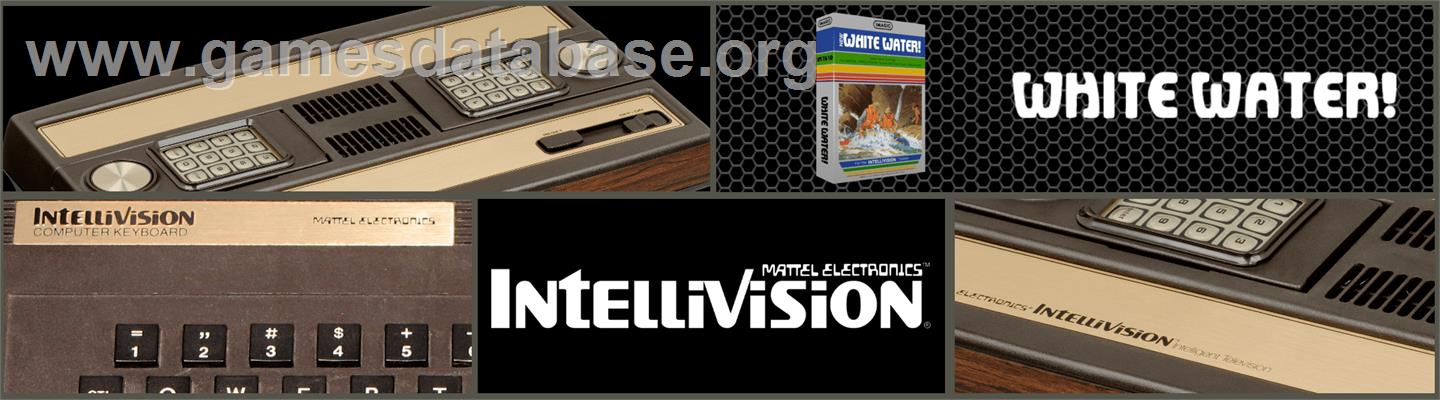White Water - Mattel Intellivision - Artwork - Marquee