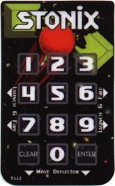 Overlay for Stonix on the Mattel Intellivision.