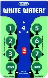 Overlay for White Water on the Mattel Intellivision.