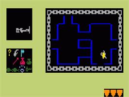 In game image of Tower of Doom on the Mattel Intellivision.
