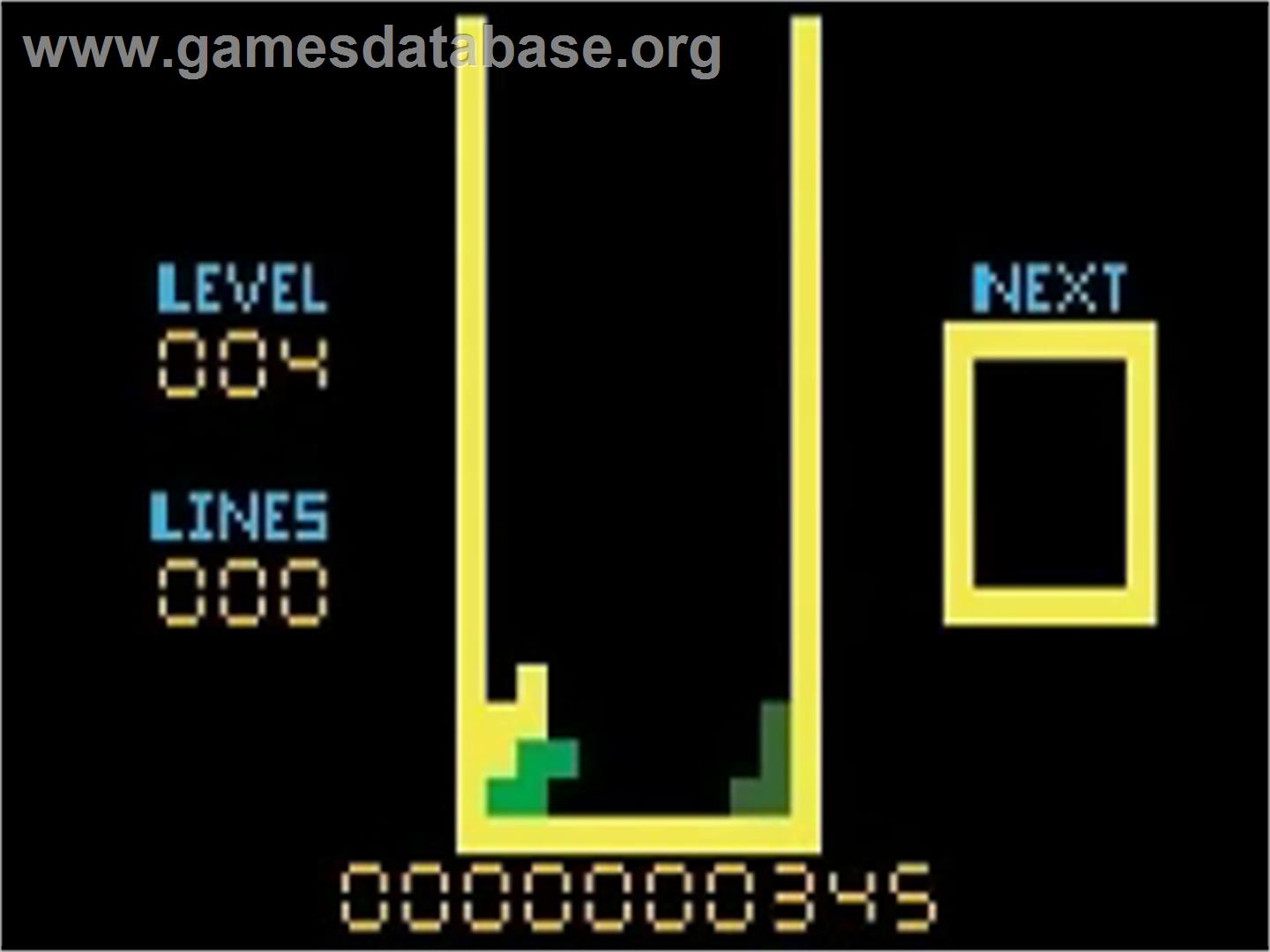 4-tris - Mattel Intellivision - Artwork - In Game