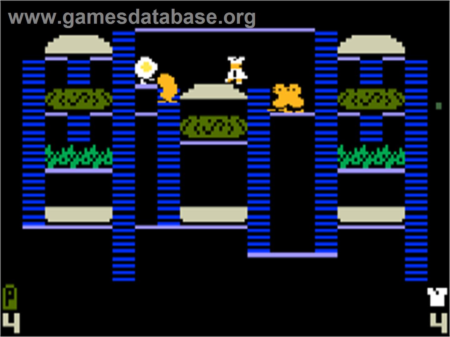 Burger Time: New Levels Hack - Mattel Intellivision - Artwork - In Game