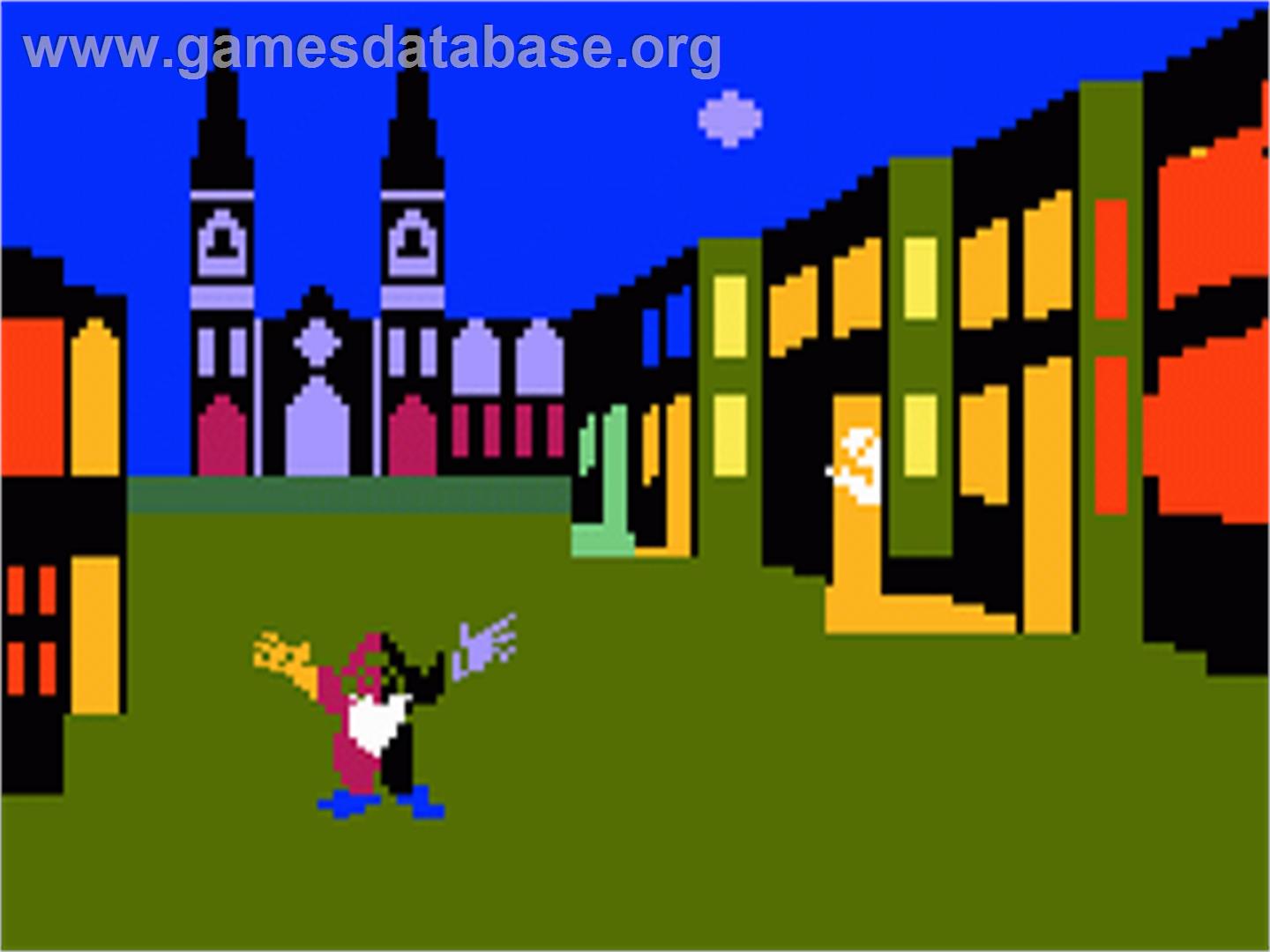 Halloween Street - Mattel Intellivision - Artwork - In Game