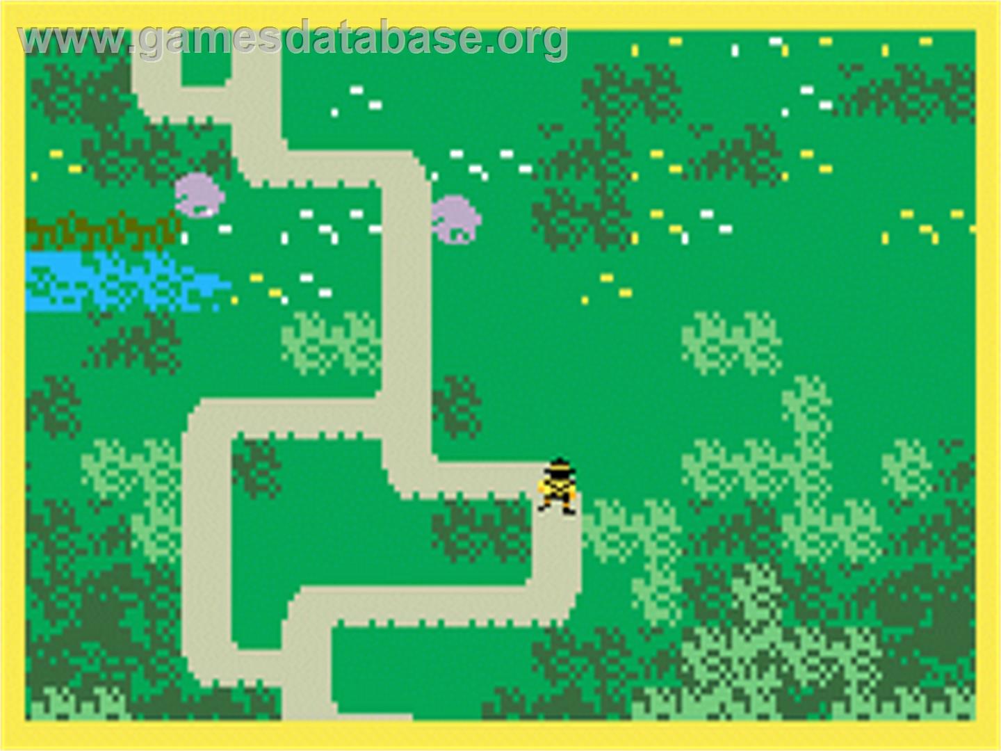 King of the Mountain - Mattel Intellivision - Artwork - In Game