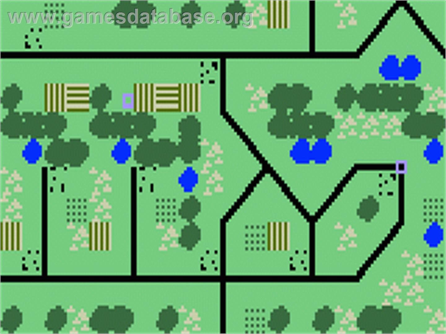 Land Battle - Mattel Intellivision - Artwork - In Game