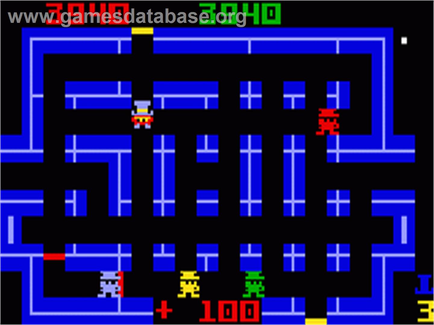 Lock'n'Chase - Mattel Intellivision - Artwork - In Game