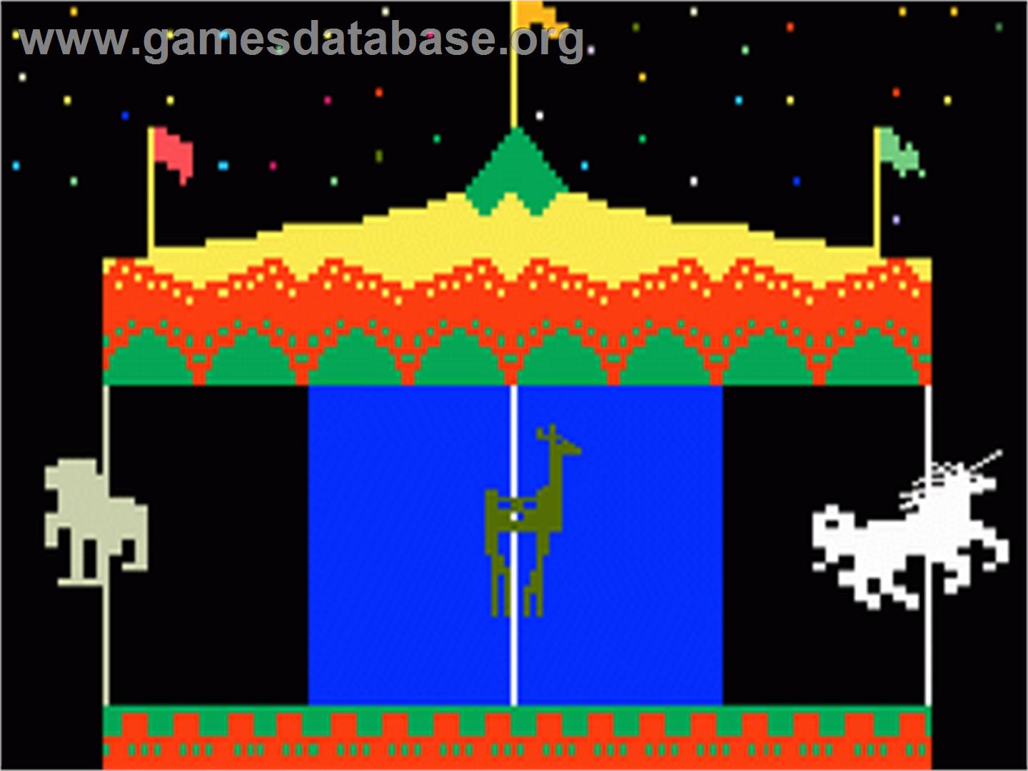 Magic Carousel - Mattel Intellivision - Artwork - In Game