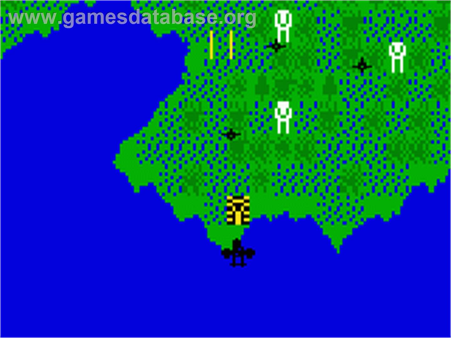 Mission-X - Mattel Intellivision - Artwork - In Game