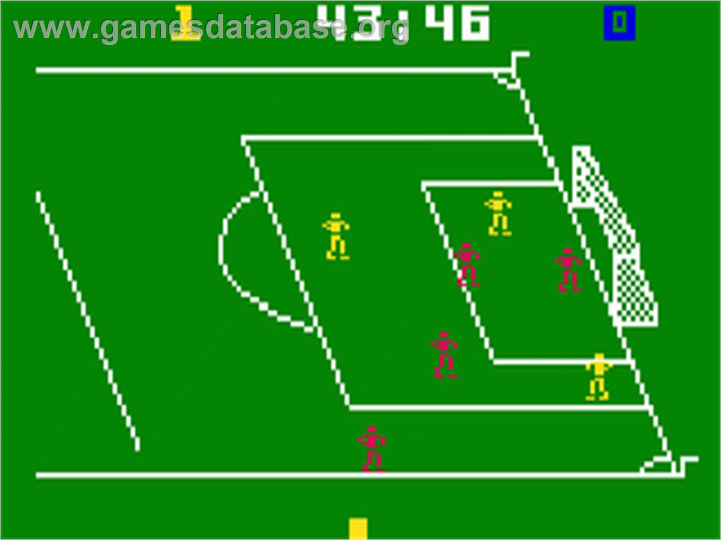 Nasl Soccer - Mattel Intellivision - Artwork - In Game