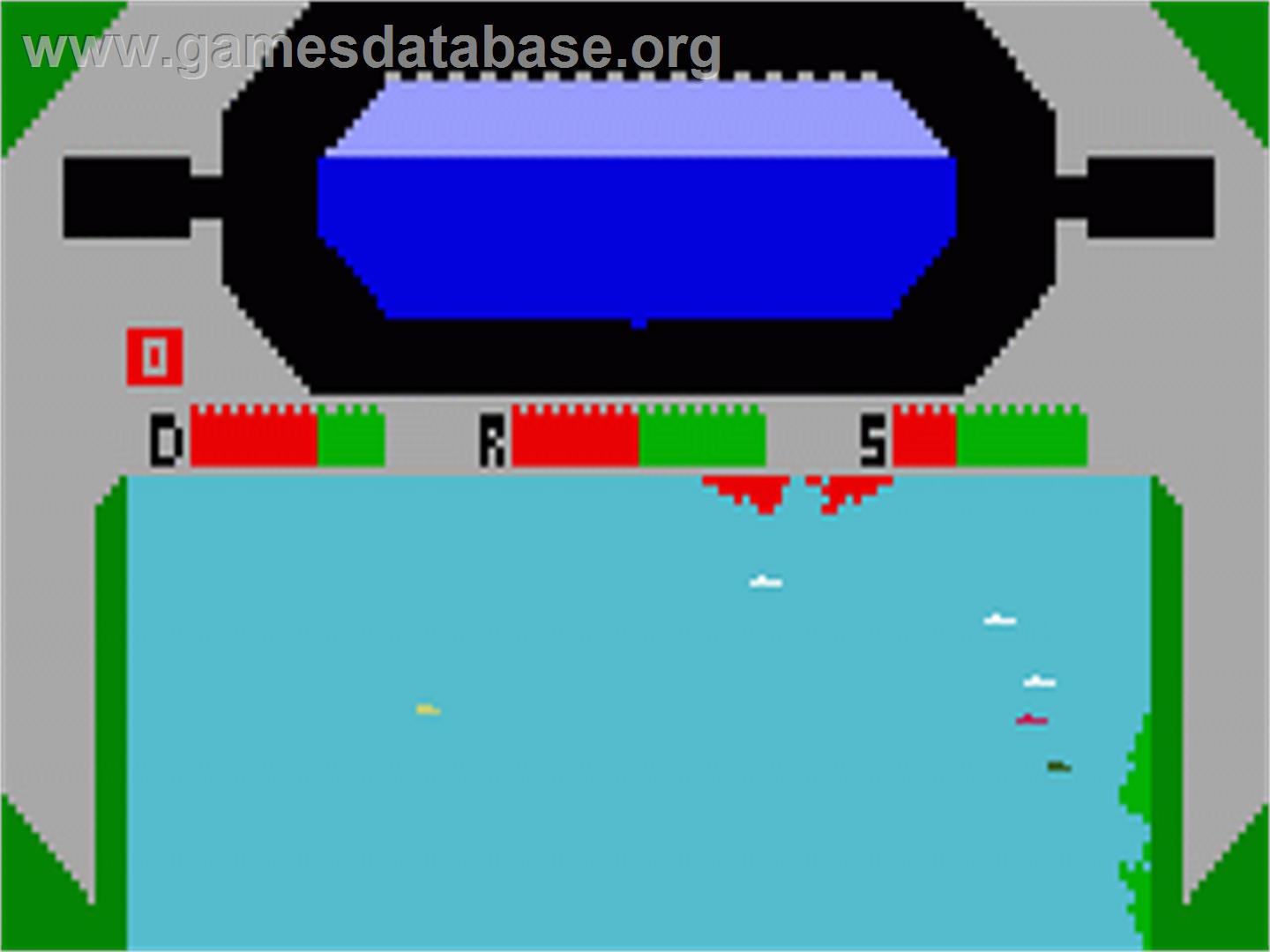 Sub Hunt - Mattel Intellivision - Artwork - In Game
