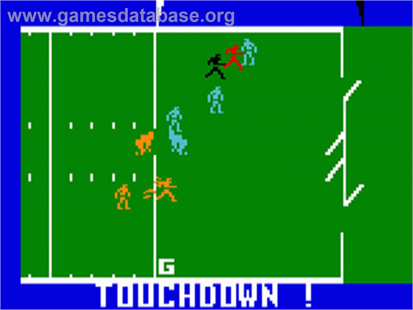 Super Pro Football - Mattel Intellivision - Artwork - In Game