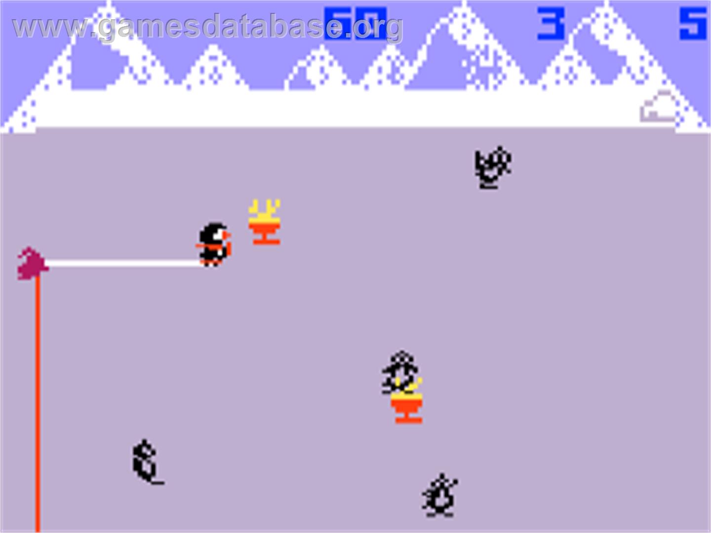Thin Ice - Mattel Intellivision - Artwork - In Game