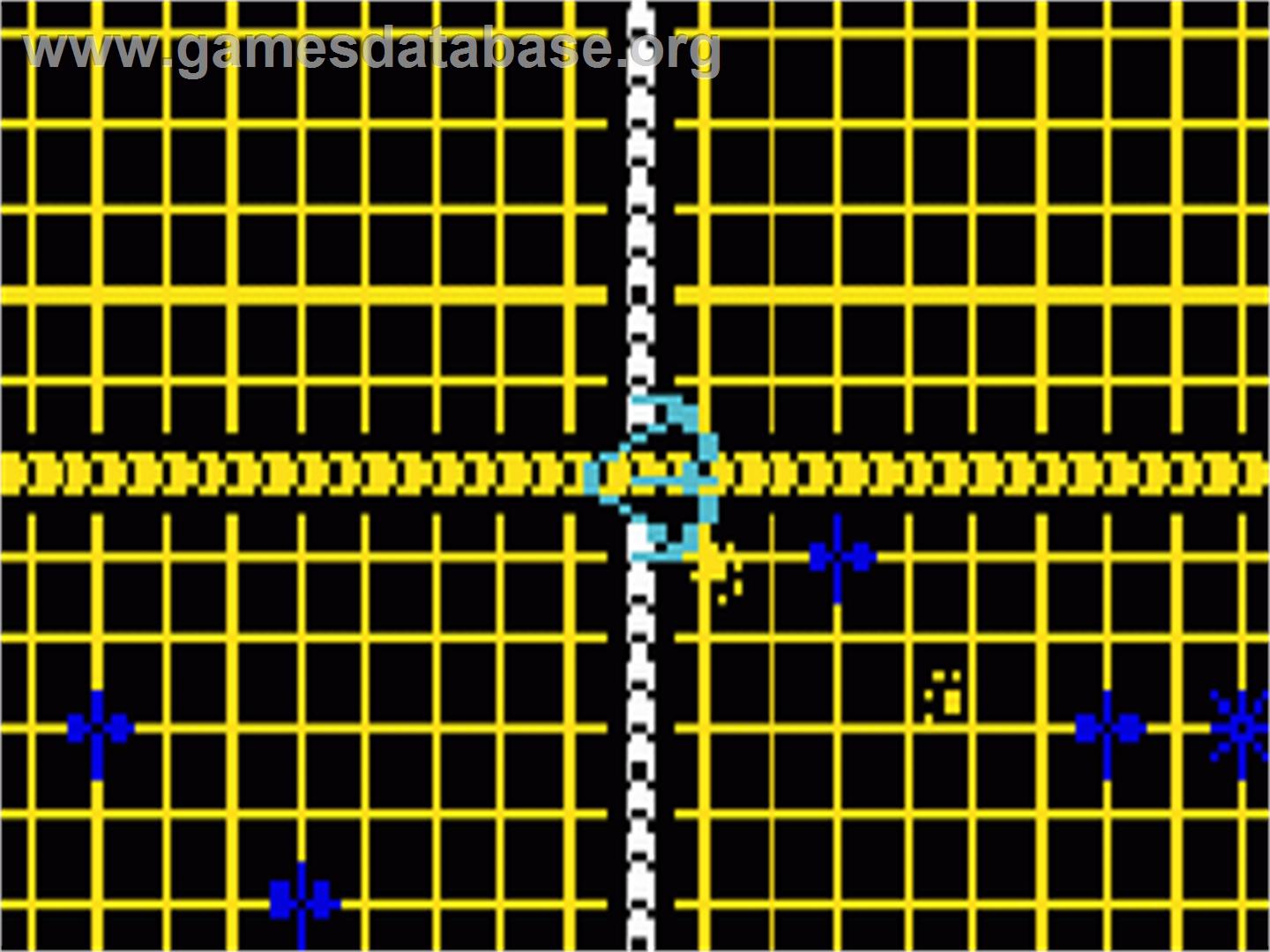 Tron - Solar Sailer - Mattel Intellivision - Artwork - In Game
