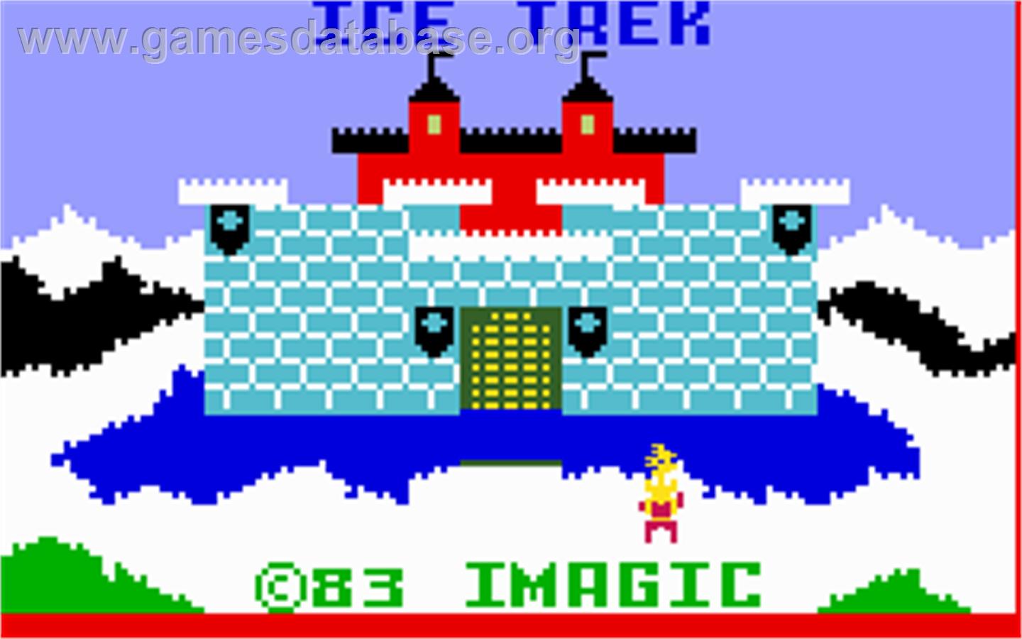 Ice Trek - Mattel Intellivision - Artwork - Title Screen